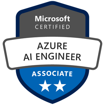 Microsoft Certified: Azure AI Engineer Badge