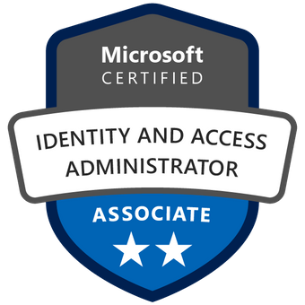 Microsoft Certified: Identity and Access Administrator Associate Badge
