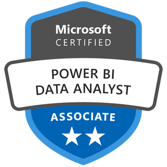 Microsoft Certified: Power BI Data Analyst Associate Badge